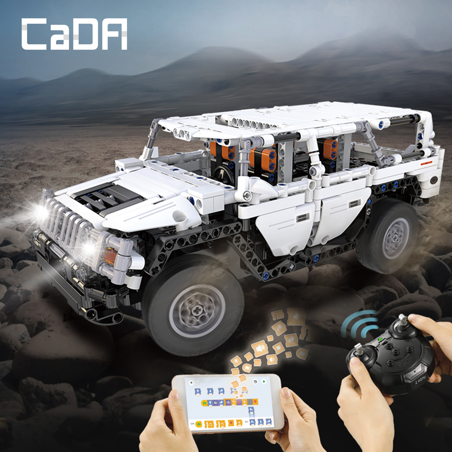 CaDA Warrior H2 Off-Roader - 575 pcs # 51044W