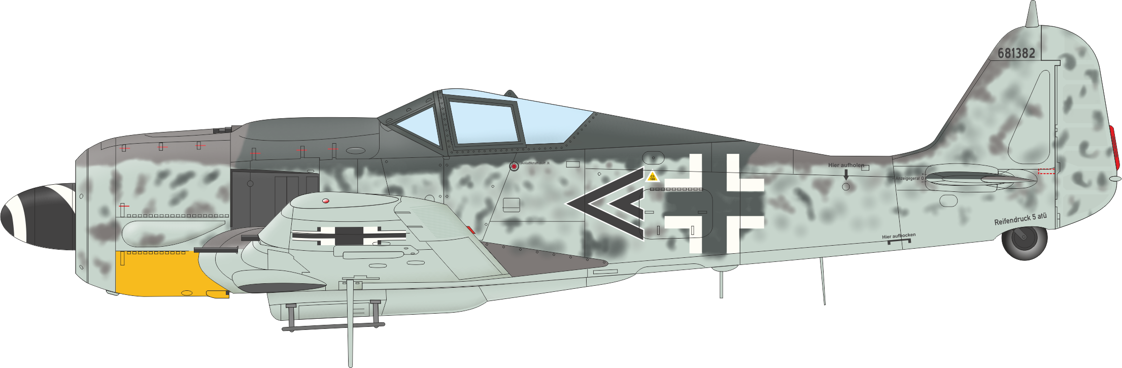 Eduard 1/72 Focke-Wulf Fw-190A-8/R2 Weekend Edition # 7467