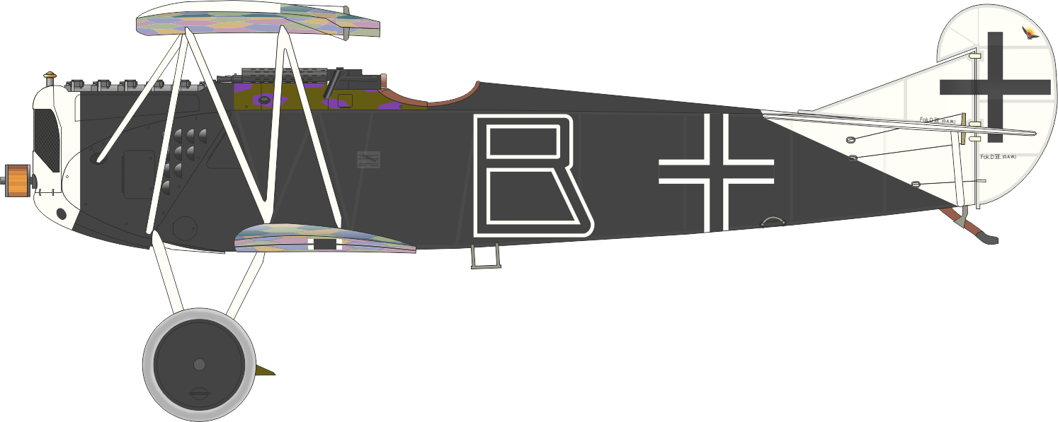 Eduard 1/48 Fokker D.VII (OAW) ProfiPACK Edition # 8136