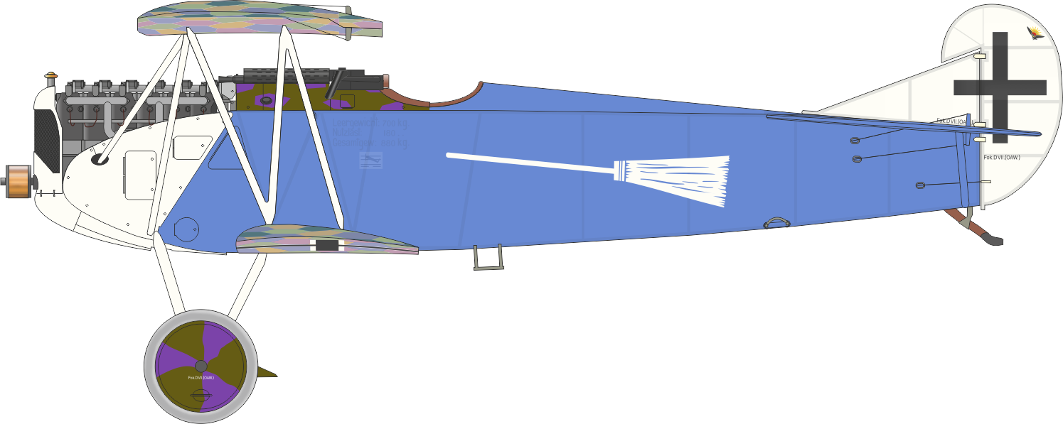 Eduard 1/48 Fokker D.VII (OAW) ProfiPACK Edition # 8136