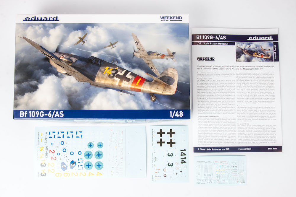 Eduard 1/48 Messerschmitt Bf-109G-6/AS # 84169