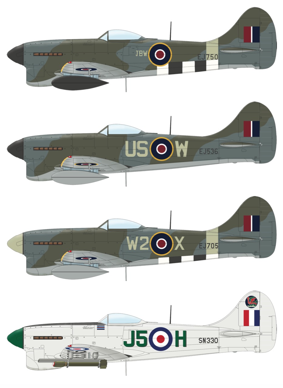 Eduard 1/48 Hawker Tempest Mk.V Series 2 Weekend Edition # 84187 