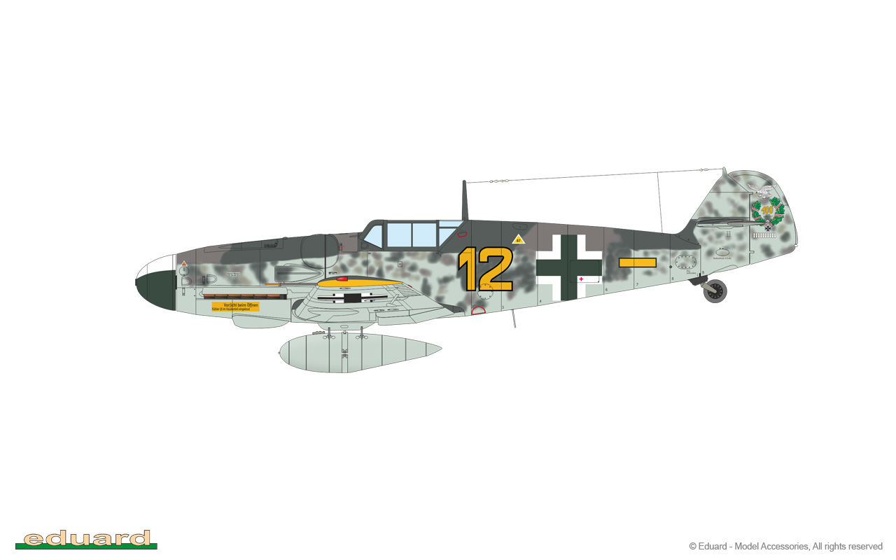 Eduard 1/48 Messerschmitt Bf-109G Weekend Edition # 84201