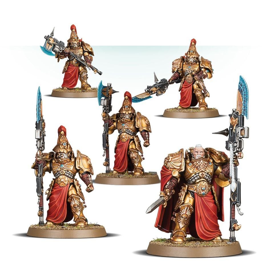 Games Workshop Adeptus Custodes: Custodian Wardens # 01-11