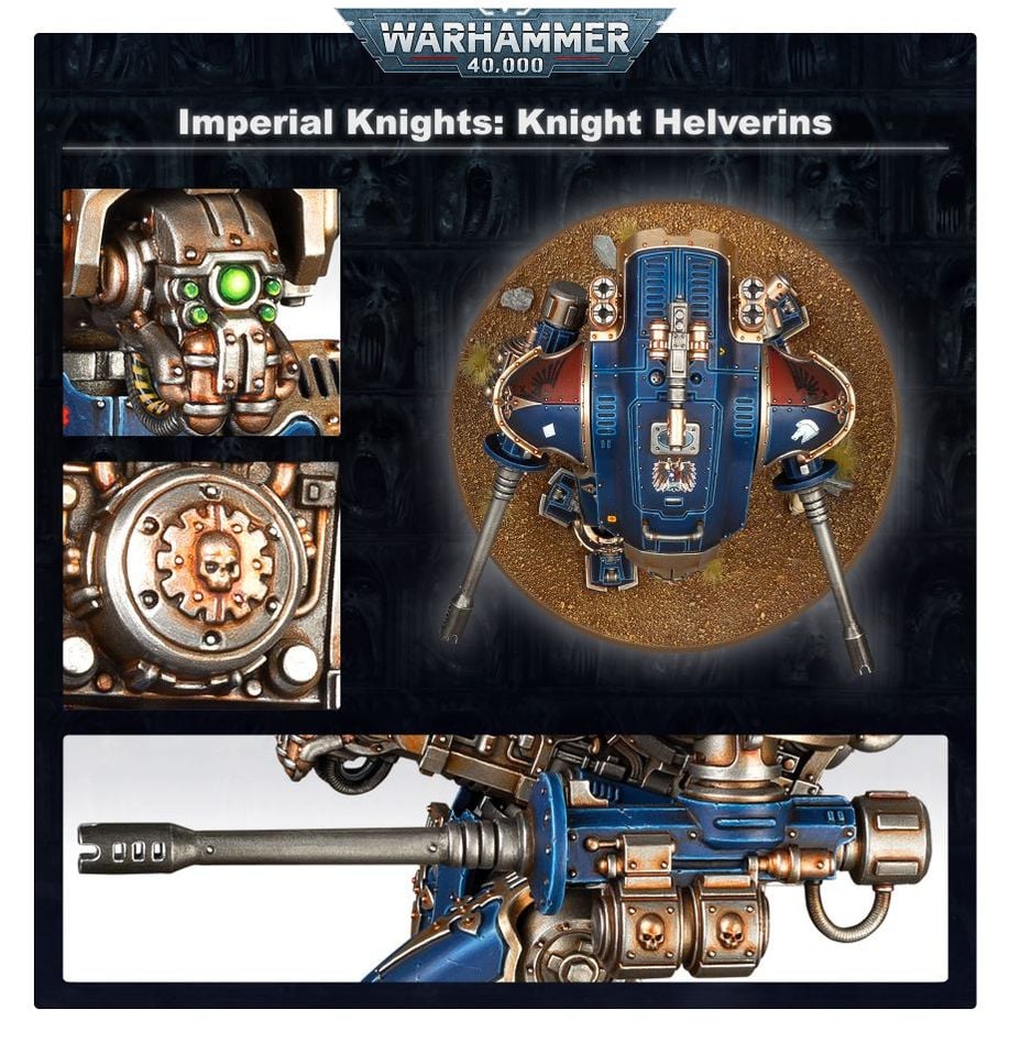 Games Workshop Imperial Knights: Knight Armigers Helverins # 54-20