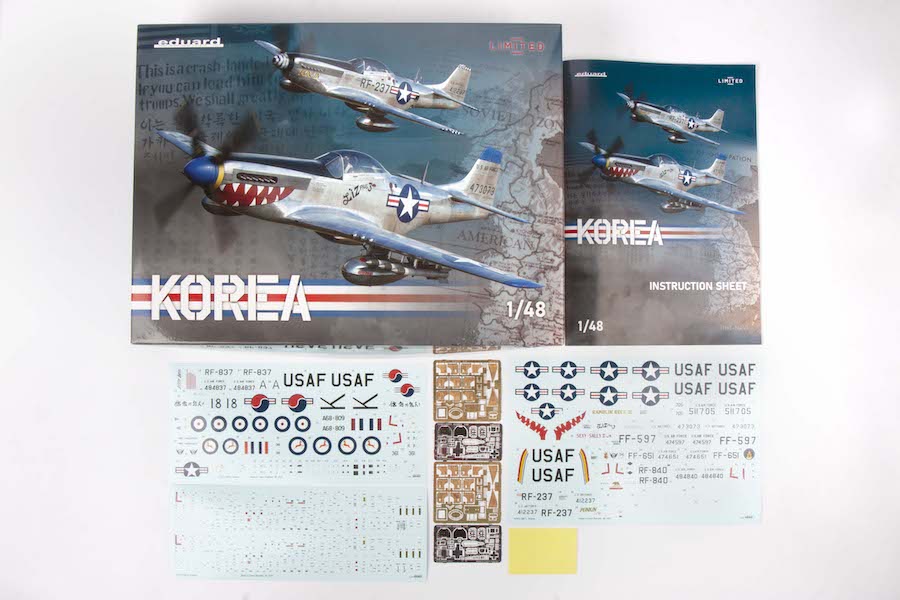 Eduard 1/48 North-American F-51D and RF-51D Mustang Korea Dual Combo Limited Edition # 11161