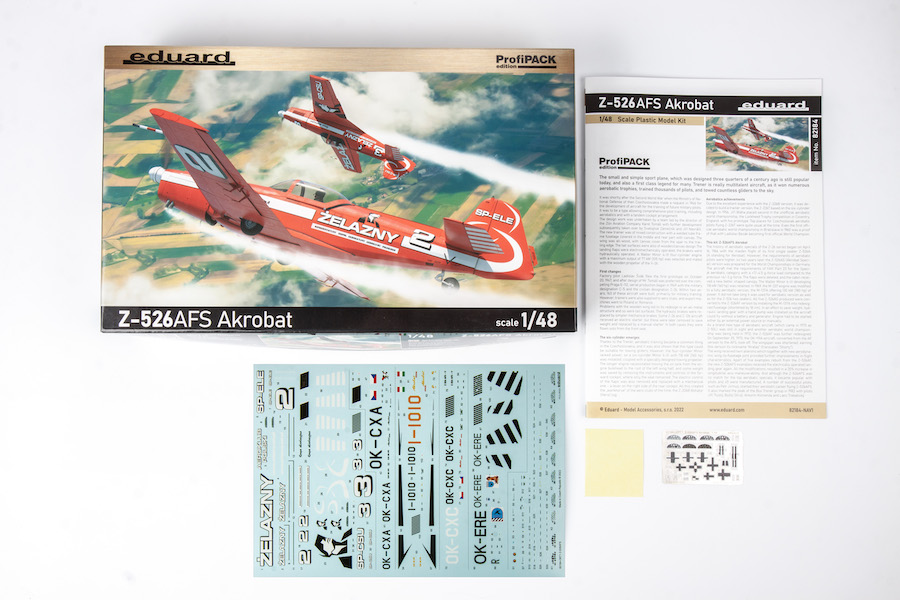 Eduard 1/48 Zlin Z-526AFS Akrobat ProfiPACK Edition # 82184