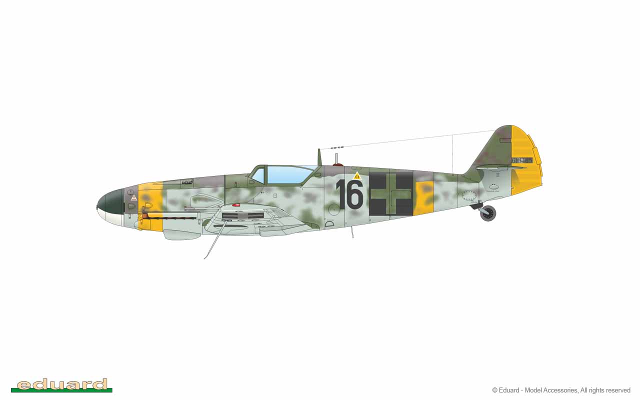 Eduard 1/48 Messerschmitt Bf-109G-10 WNF/Diana # 84182