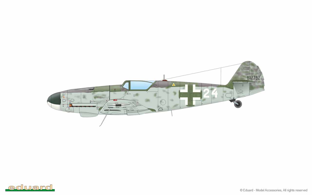Eduard 1/48 Messerschmitt Bf-109G-10 WNF/Diana # 84182