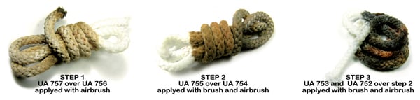 LifeColor Hemp Ropes and Tarps set (22ml x 6) # CS28