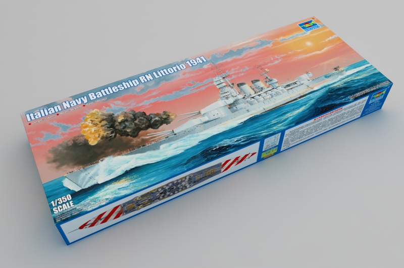 Trumpeter 1/350 Italian battleship RN Littorio 1941 # 05319