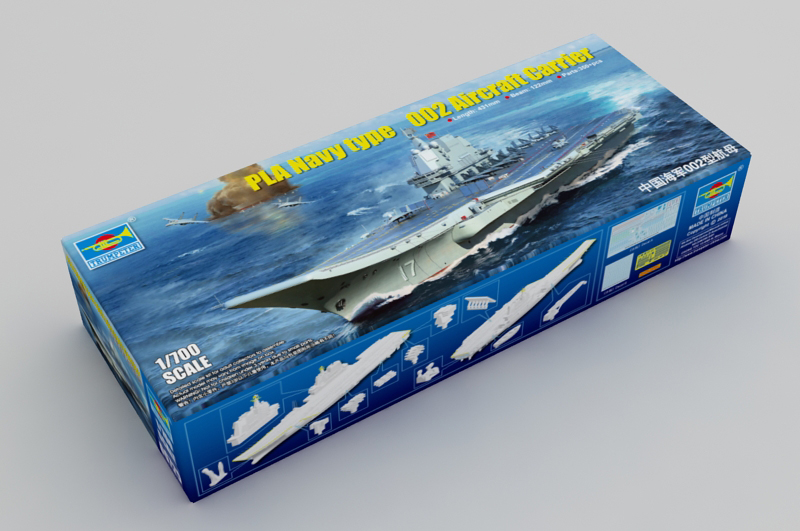 Trumpeter 1/700 PLA Navy type 002 Aircraft Carrier # 06725