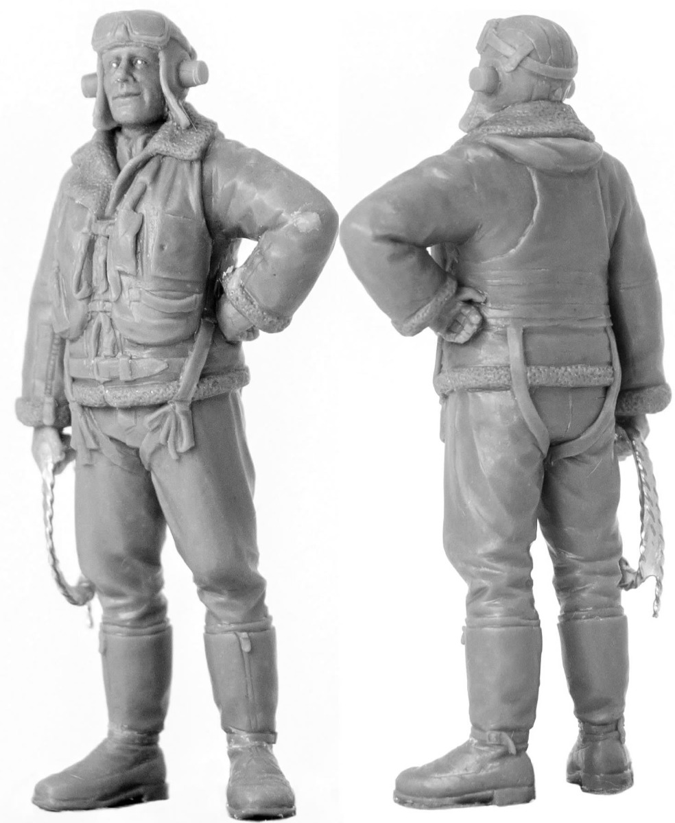 ICM 1/32 British Pilots (1939-1945) (3 figures) (100% new molds) # 32105