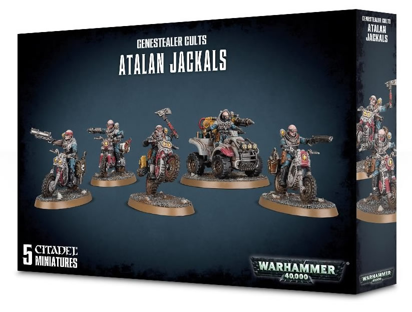 Games Workshop Genestealer Cults Atalan Jackals # 51-62