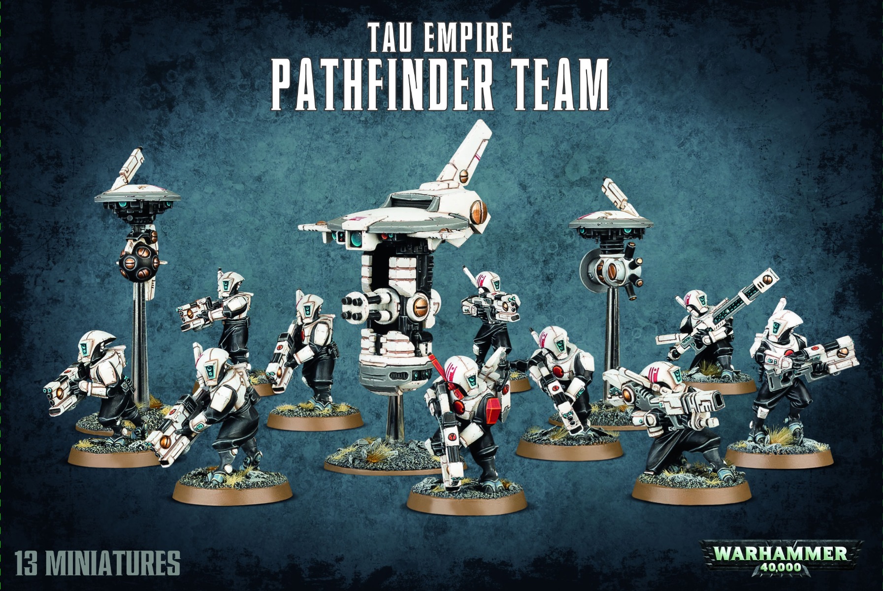 Games Workshop Tau Empire Pathfinder Team # 56-09