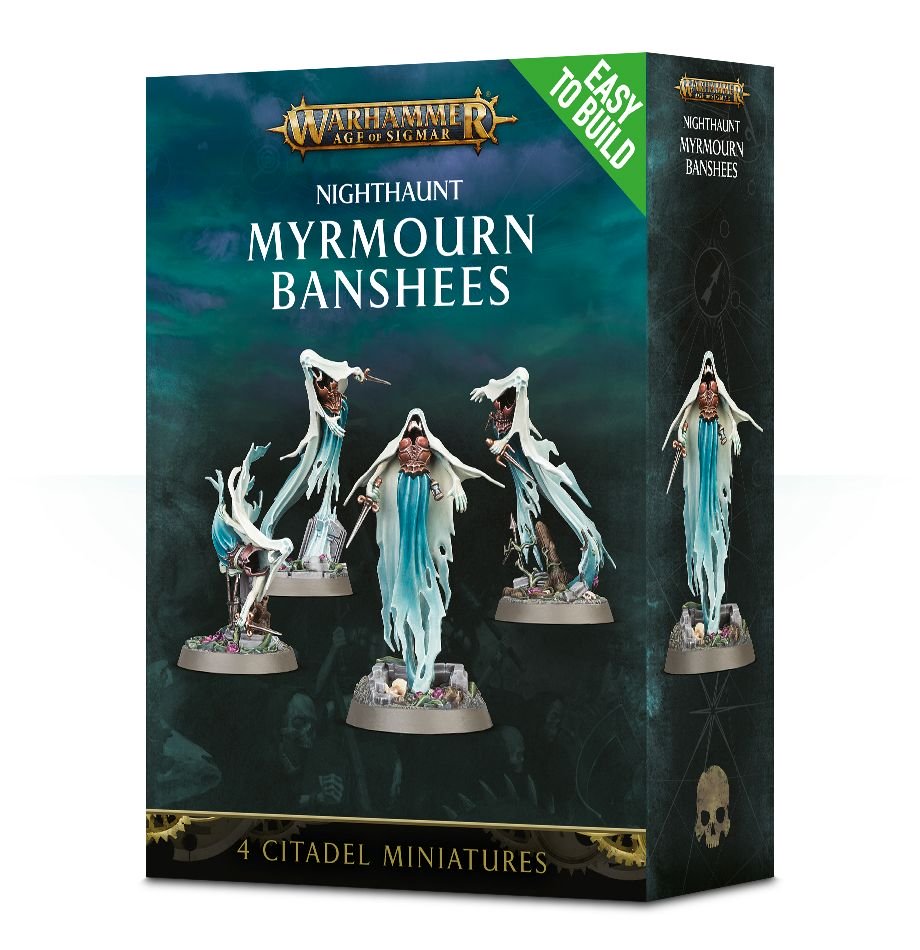 Games Workshop Nighthaunt Myrmourn Banshees # 71-11