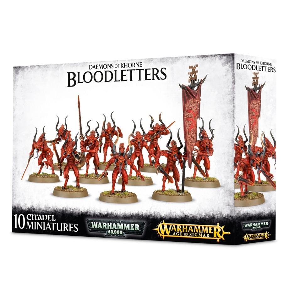 Games Workshop Daemons Of Khorne Bloodletters # 97-08