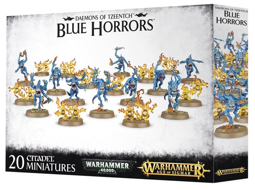 Games Workshop Daemons Of Tzeentch Blue Horrors # 97-30