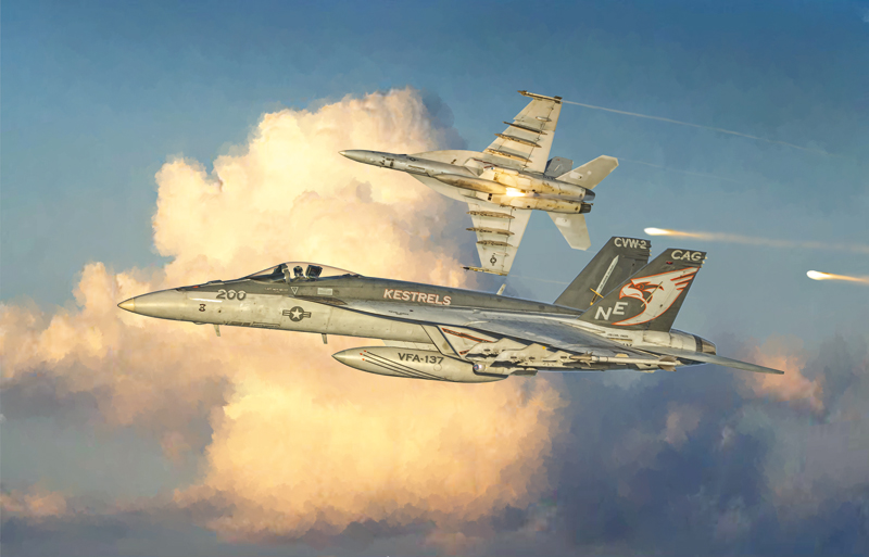 Italeri 1/48 F/A18 Super Hornet # 2791