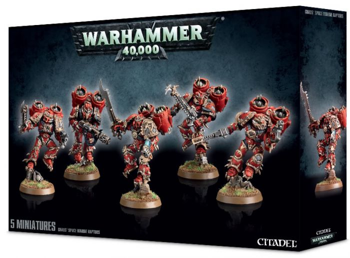 Games Workshop Chaos Space Marine Raptors # 43-13