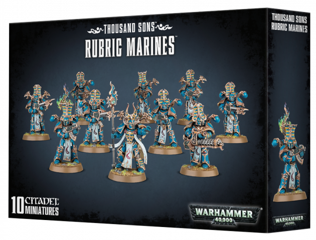 Games Workshop Thousand Sons Rubric Marines # 43-35