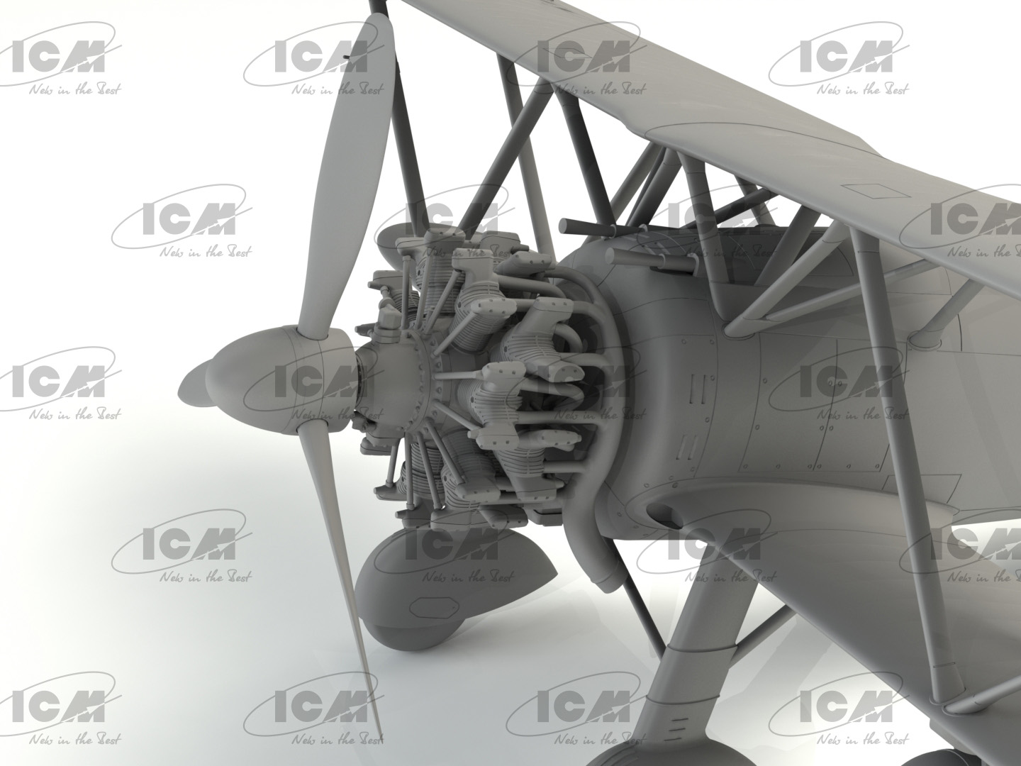 ICM 1/32 Fiat CR.42AS WWII Italian Fighter-Bomber # 32023