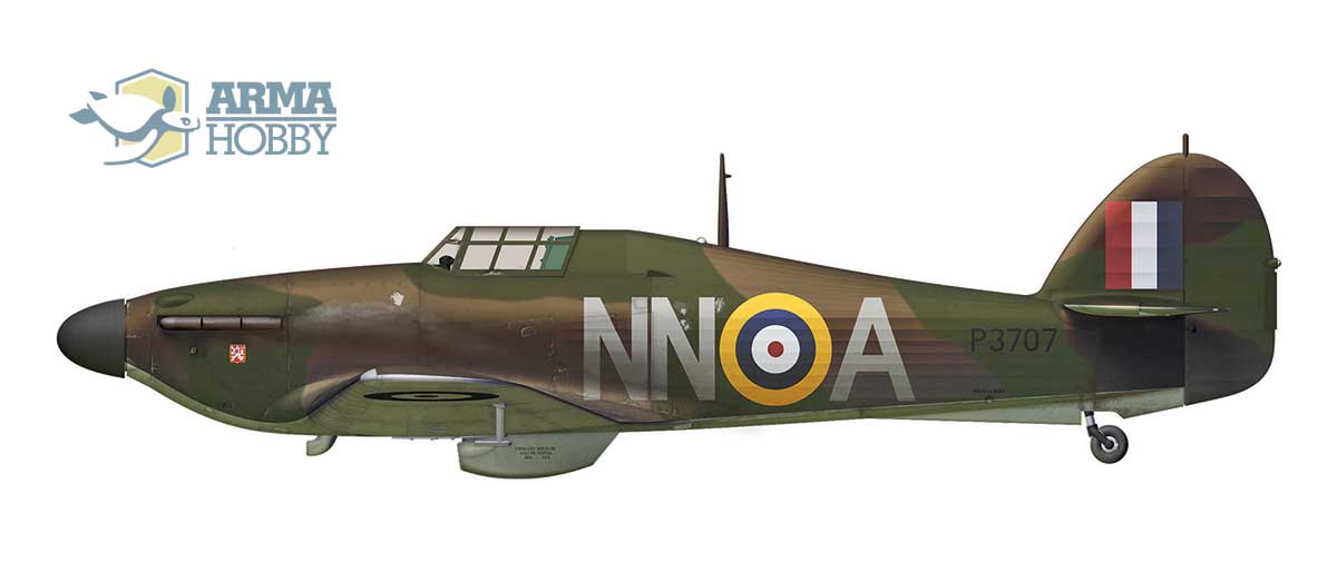 Arma Hobby 1/72 Hawker Hurricane Mk.I Allied Squadrons Limited Edition # 70024