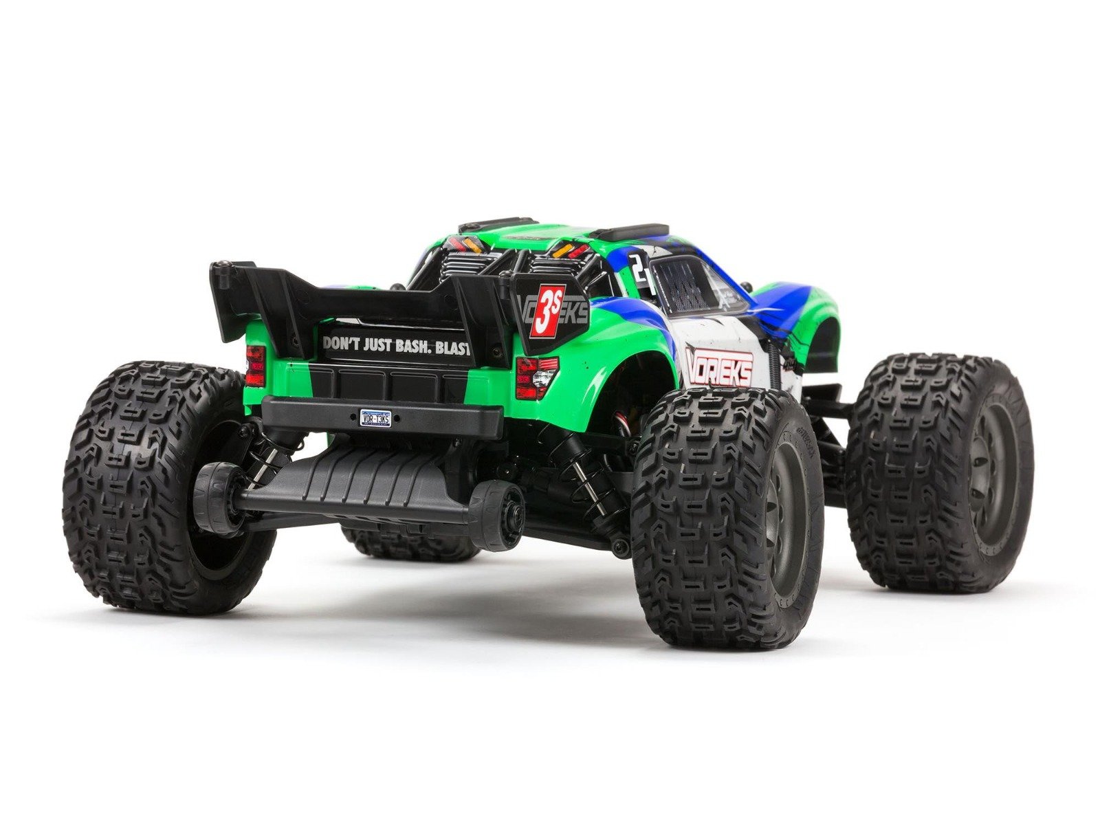 Arrma 1/10 VORTEKS 4X4 3S BLX 1/10 Stadium Truck RTR, Green # 4305V3T3