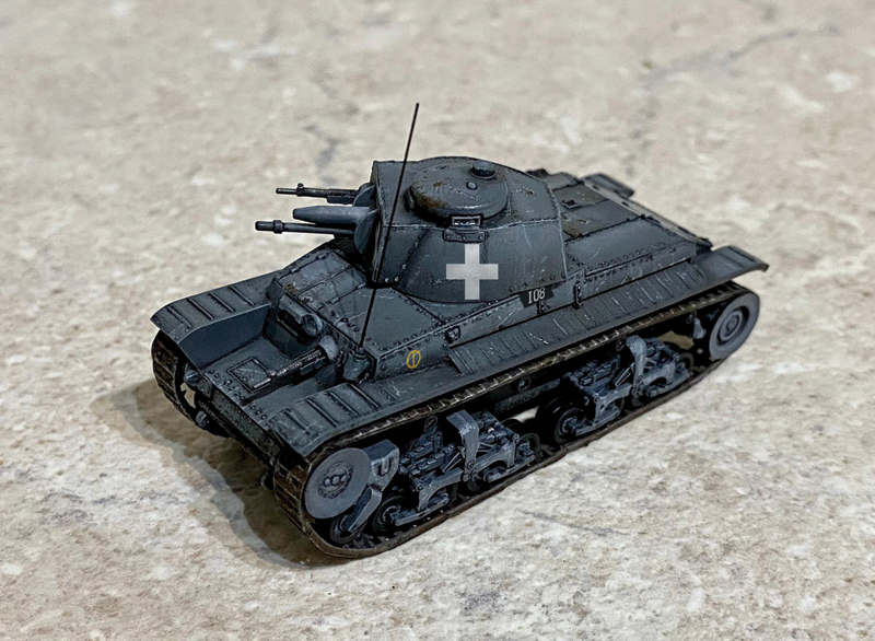 Italeri 1/72 Panzerkampfwagen 35 (T) # 7084