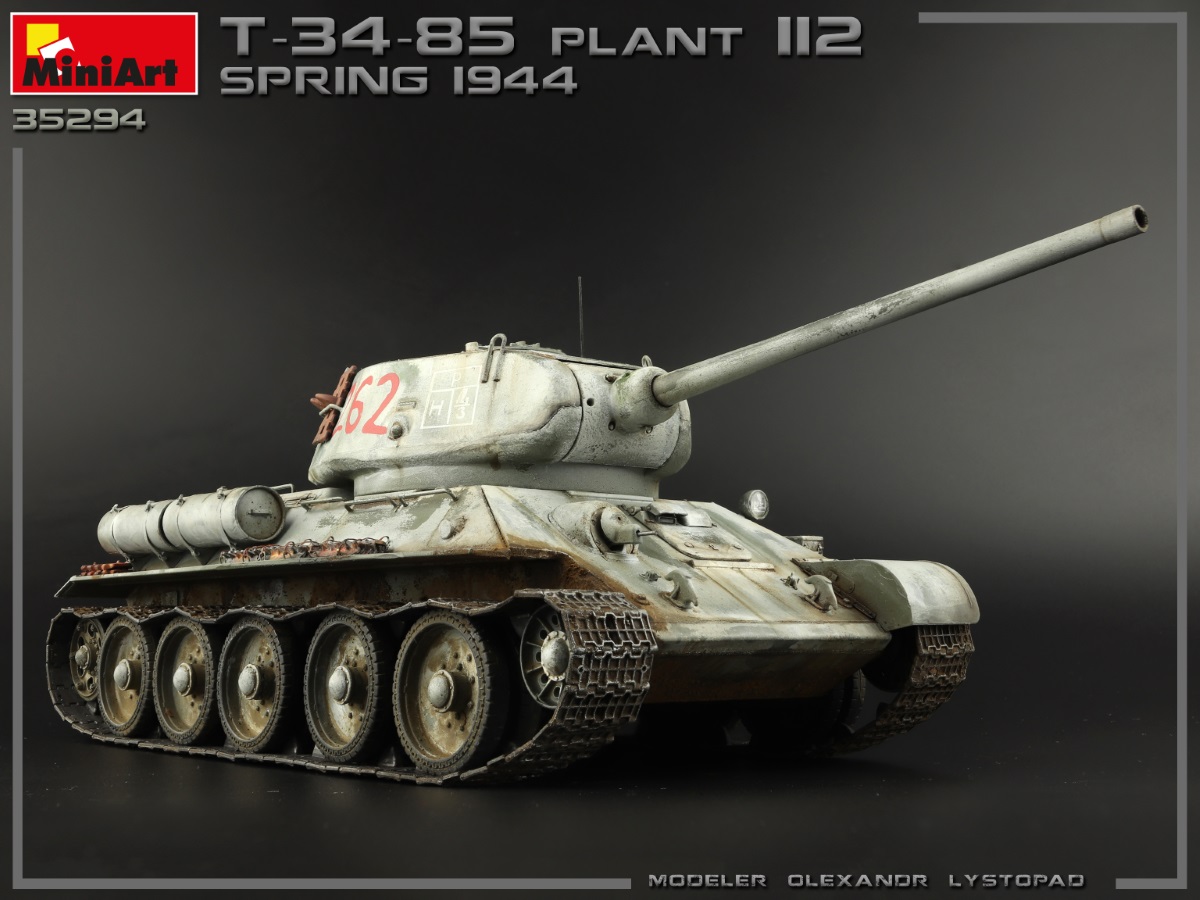 Miniart 1/35 T-34/85 Plant 112. Spring '44, Interior Kit # 35294