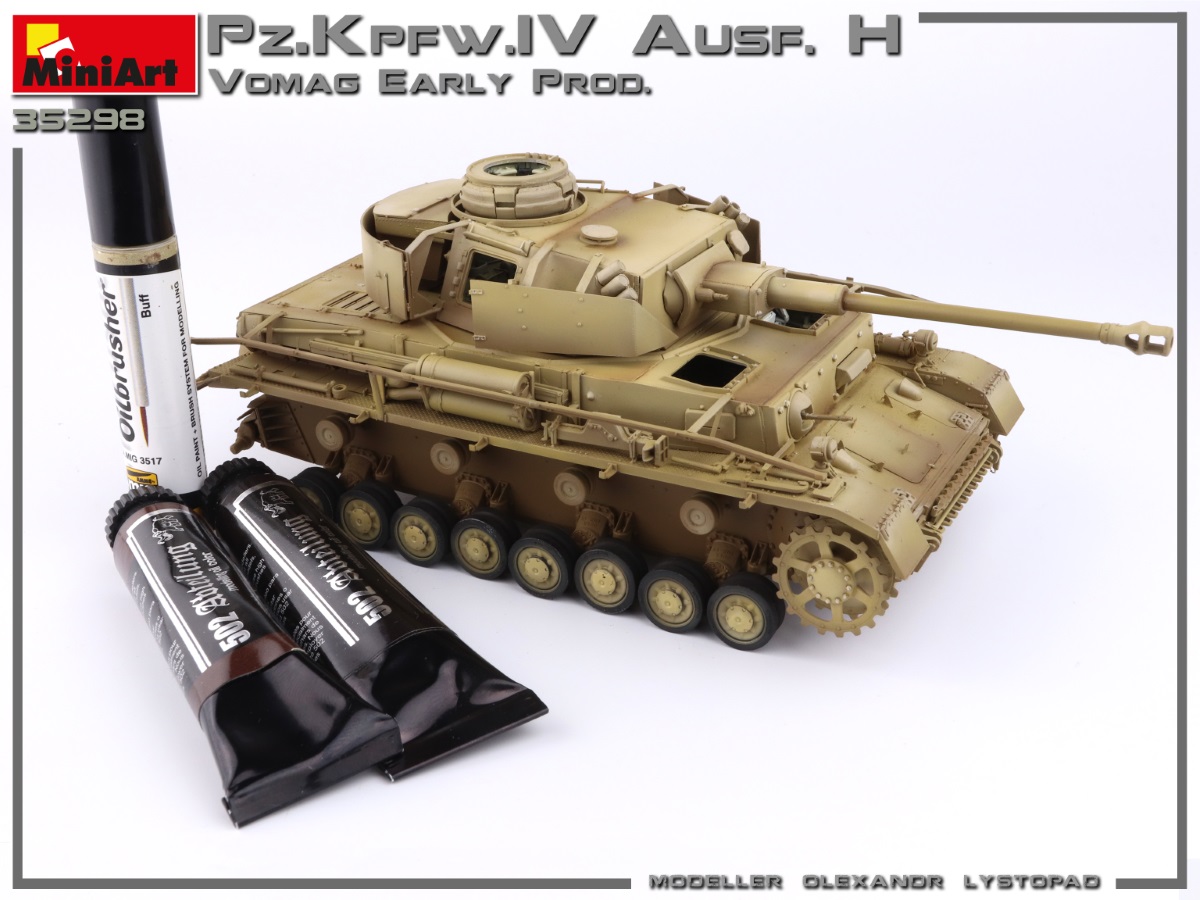 Miniart 1/35 Pz.Kpfw.IV Ausf. H Vomag Interior Kit # 35298