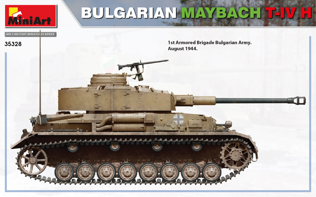 Miniart 1/35 Bulgarian Maybach T-IV H Tank # 35328