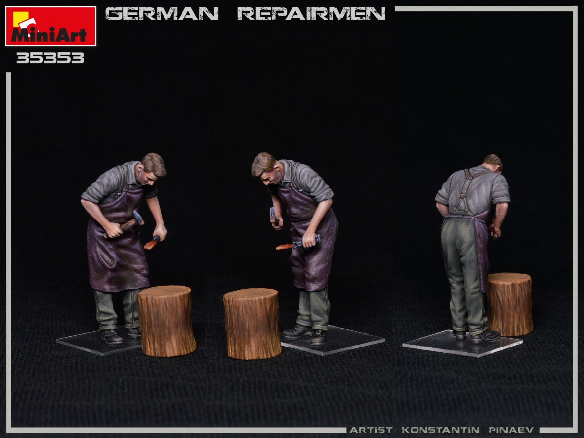 Miniart 1/35 German Repairmen # 35353