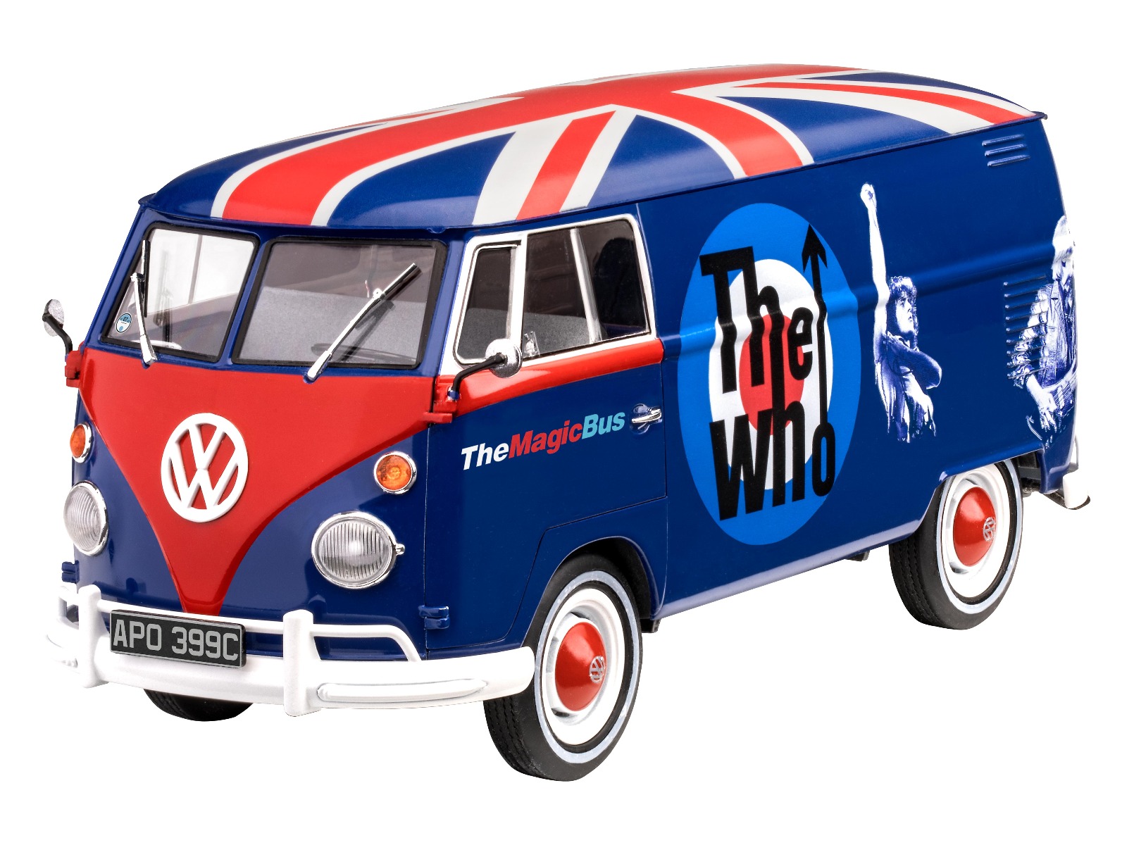 Revell 1/24 VW T1 Van 'The Who' Gift Set Limited Edition # 05672