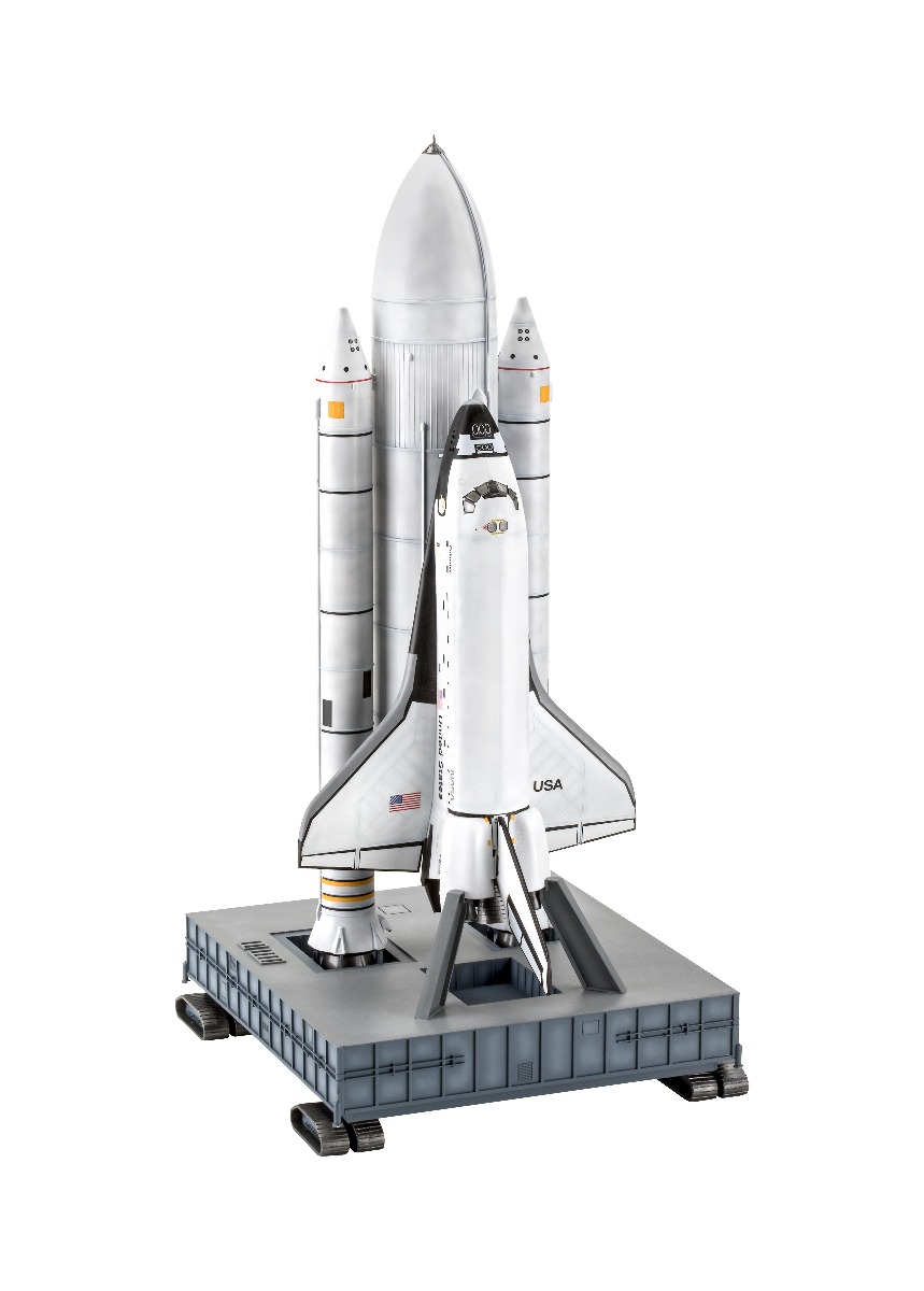 Revell 1/144 Space Shuttle & Booster 40th Anniversary Gift Set # 05674