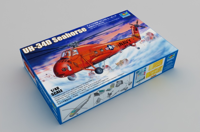 Trumpeter 1/48 Sikorsky UH-34D Seahorse (ex-Gallery) # 02886