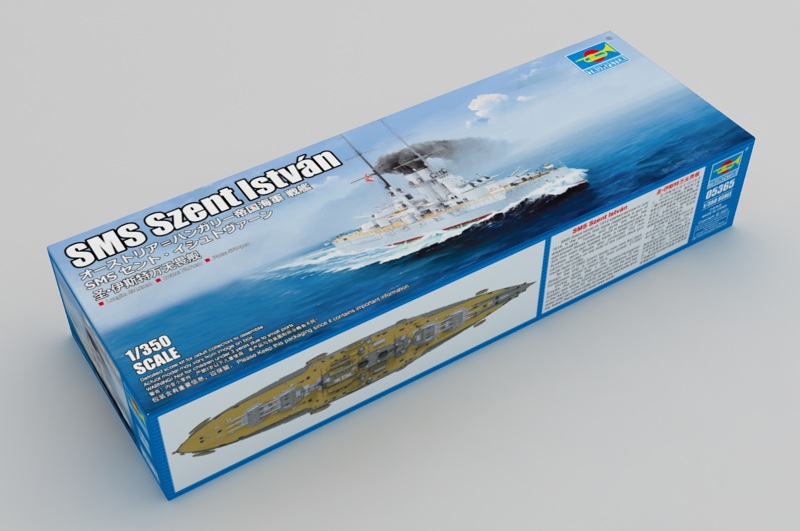 Trumpeter 1/350 SMS Szent István # 05365