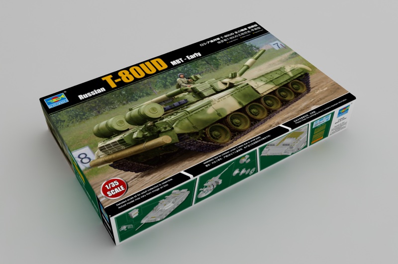 Trumpeter 1/35 Russian T-80UD MBT Early # 09581