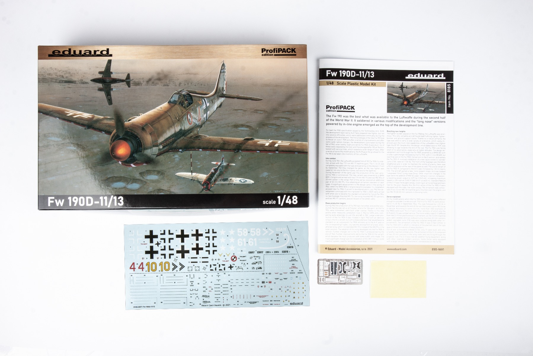 Eduard 1/48 Focke-Wulf Fw-190D-11/D-13 Profipack Edition # 8185