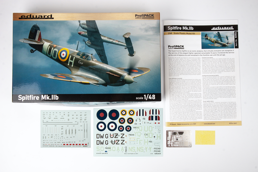 Eduard 1/48 Supermarine Spitfire Mk.II Profipack Edition # 82154