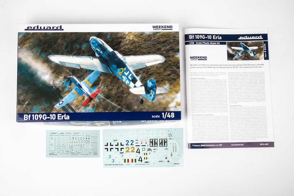 Eduard 1/48 Messerschmitt Bf-109G-10 ERLA Weekend Edition # 84174