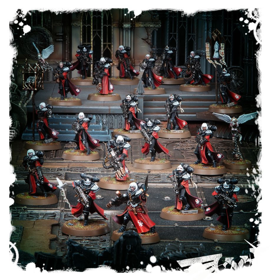 Games Workshop Adepta Sororitas Battle Sisters Squad # 52-20