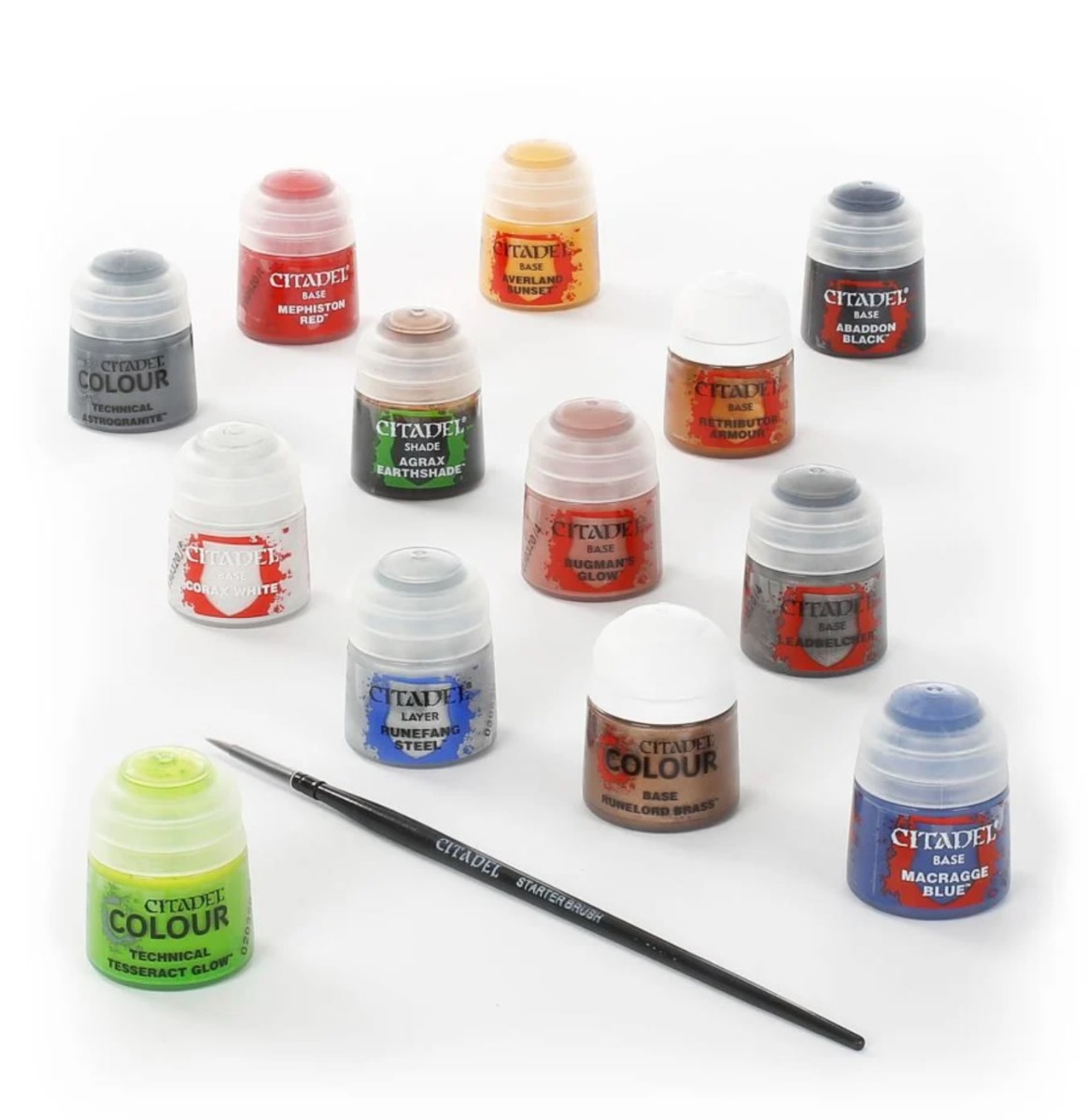 Games Workshop Warhammer 40,000: Paints + Tools Set # 60-12