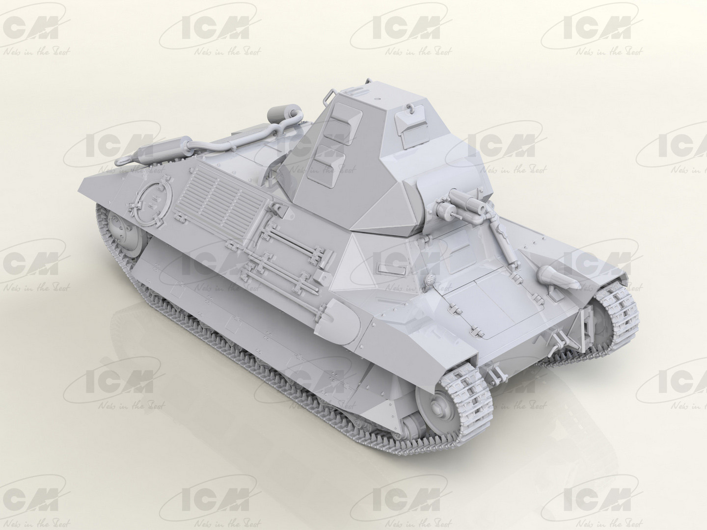 ICM 1/35 FCM 36 French Light Tank in German Service # 35337