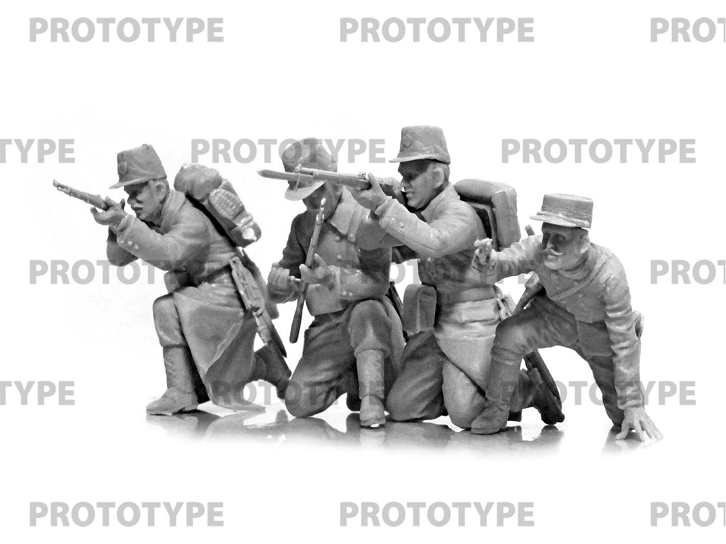 ICM 1/35 WWI Belgian Infantry (100% new molds) # 35680