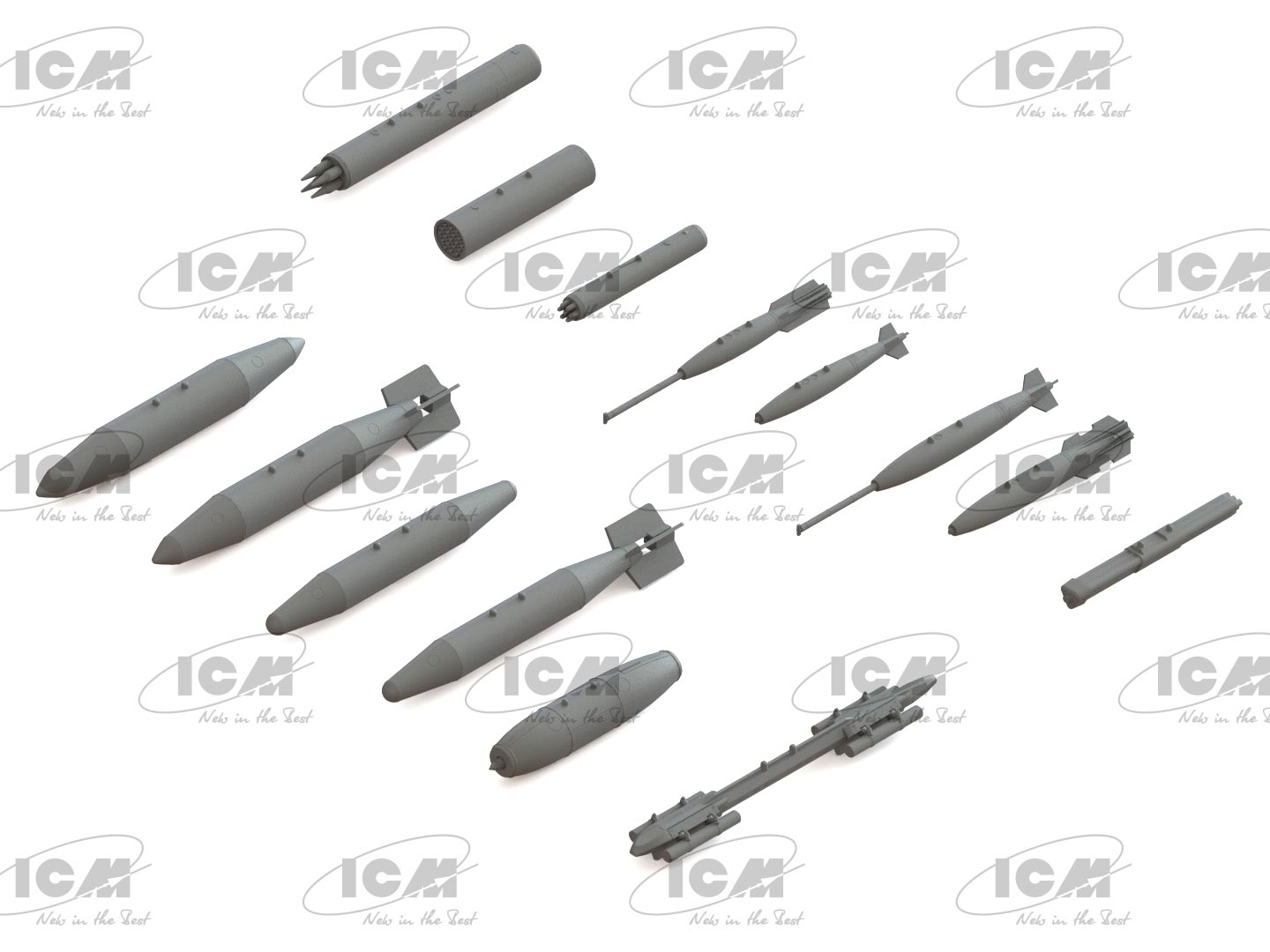 ICM 1/48 US Aviation Armament (100% new molds) # 48406