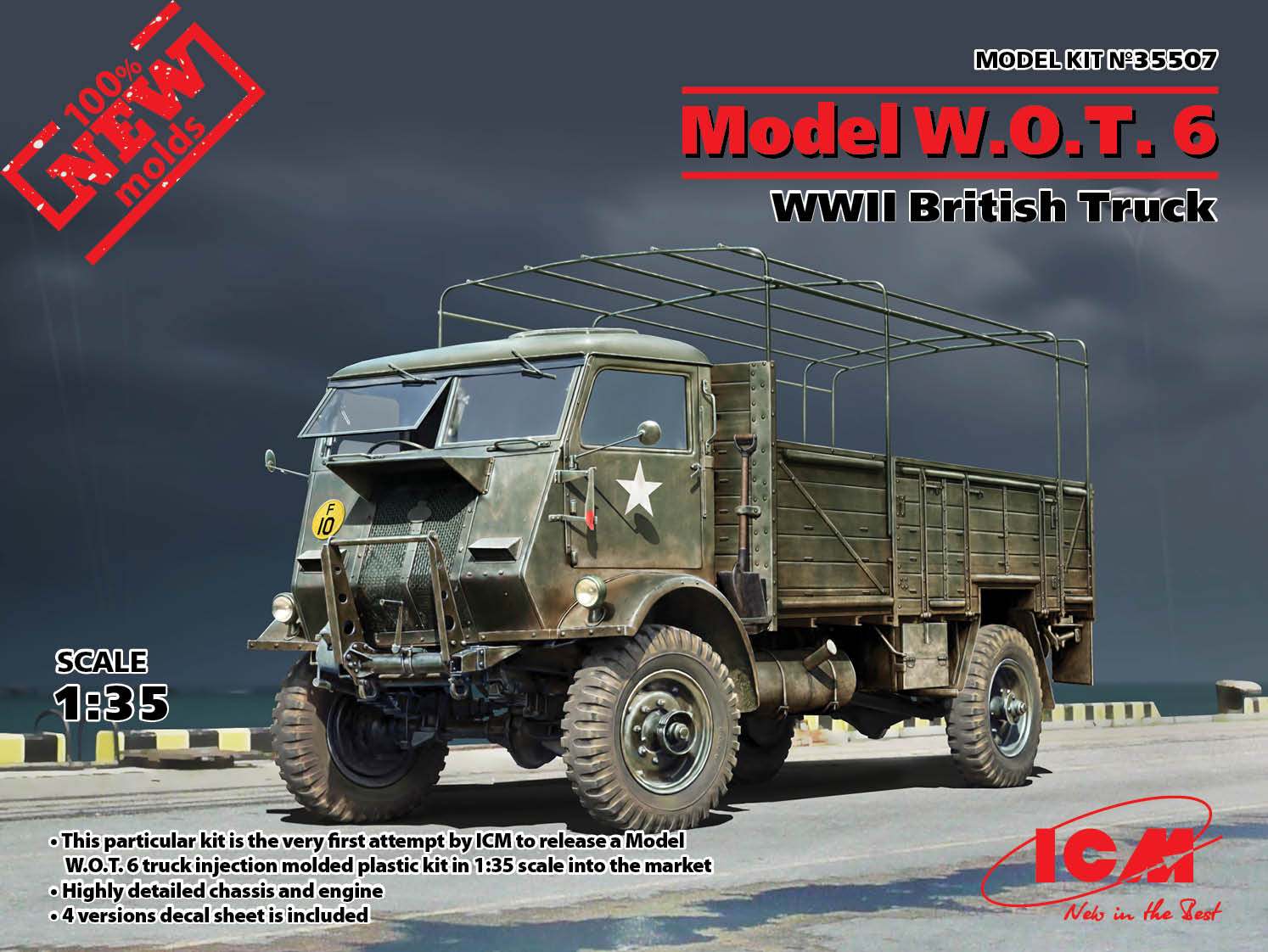 ICM 1/35 WWII Red Army Rocket Artillery # DS3512