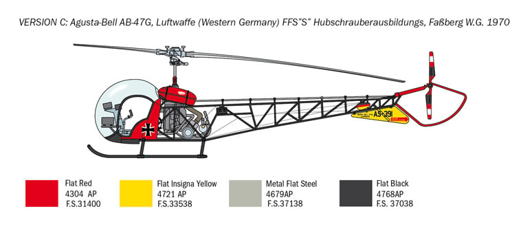 Italeri 1/48 Bell OH-13 Sioux # 2820