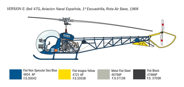 Italeri 1/48 Bell OH-13 Sioux # 2820