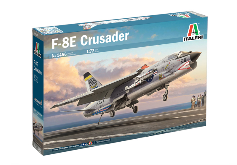 Italeri 1/72 Vought F-8E Crusdaer # 1456